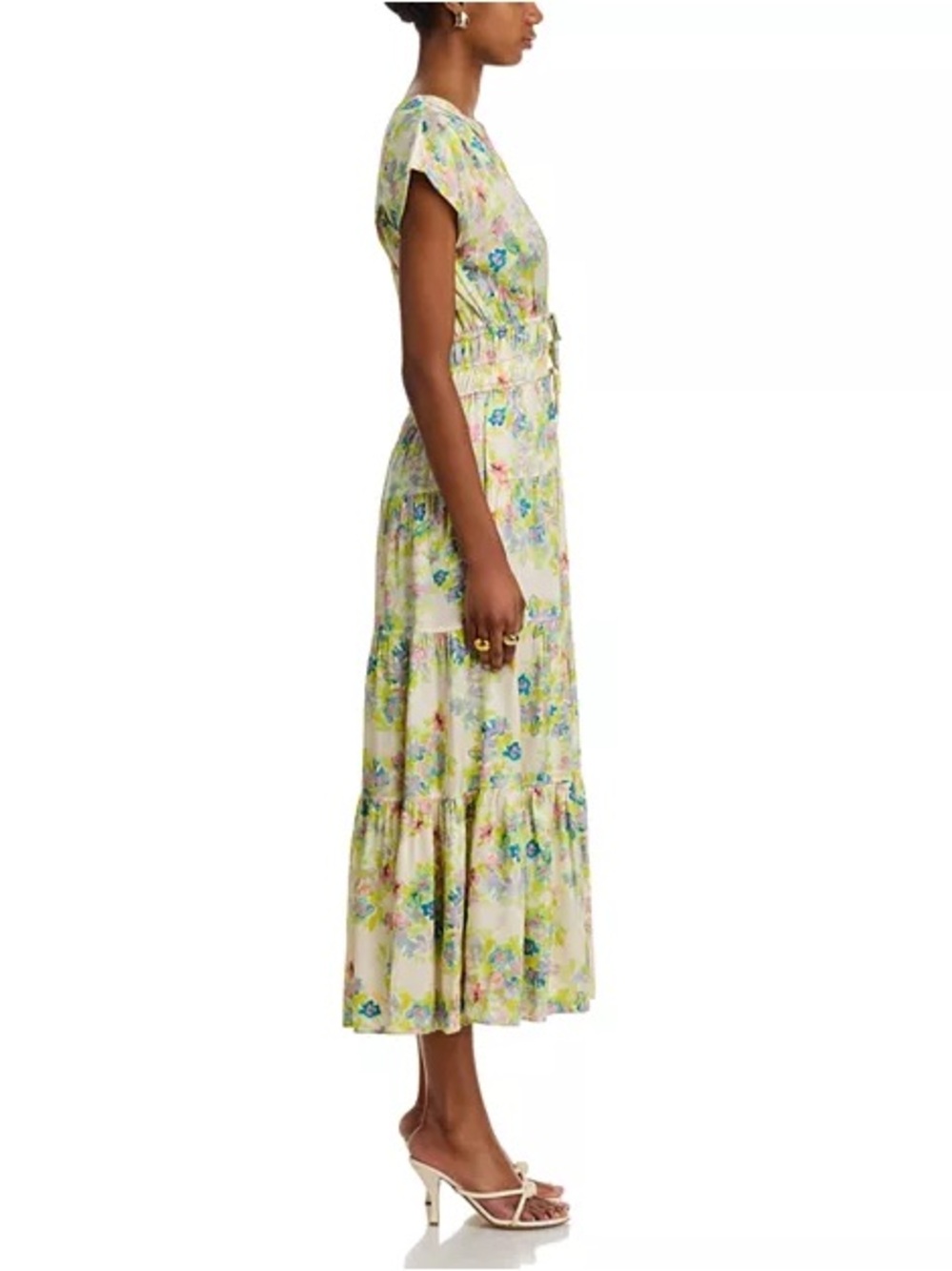 Derek Lam 10 Crosby Fatima Floral Midi Dress NWT - Picture 5 of 12